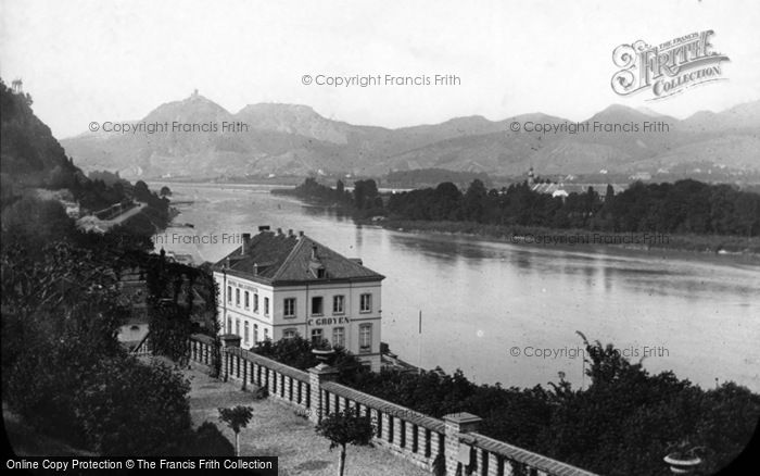 Photo of Rolandseck, Hotel Rolandseck And The Rhine c.1879
