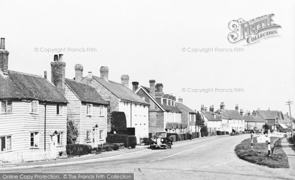Photo of Rolvenden, Hastings Road c.1955
