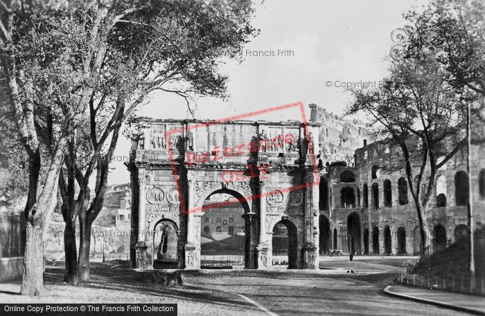 Photo of Rome, Arch Of Constantine c.1930