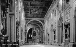 Archbasilica Of St John Lateran, Nave c.1930, Rome