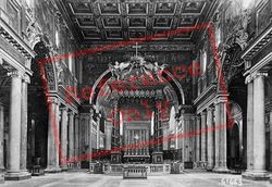 Basilica Di Santa Maria Maggiore, Interior c.1930, Rome