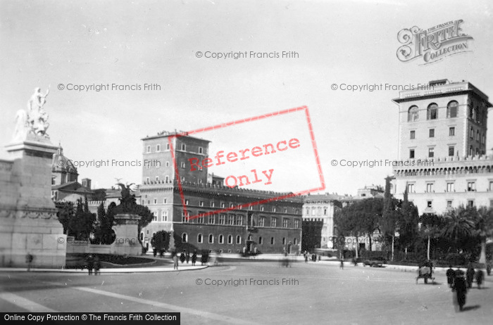 Photo of Rome, Palazzo And Piazza Venezia c.1930