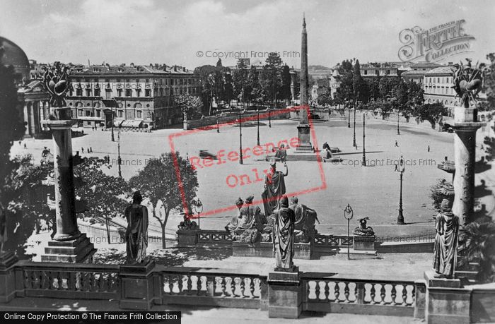 Photo of Rome, Piazza Del Popolo c.1930