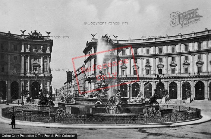 Photo of Rome, Piazza Esedra c.1930