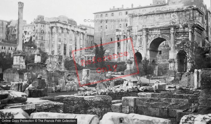 Photo of Rome, Roman Forum c.1930