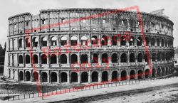 The Colosseum From Via Degli Annibaldi c.1930, Rome