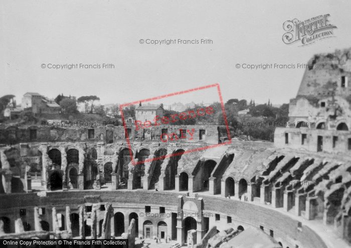 Photo of Rome, The Colosseum, Interior c.1930