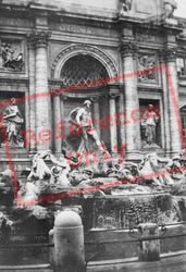 Trevi Fountain, Detail c.1930, Rome