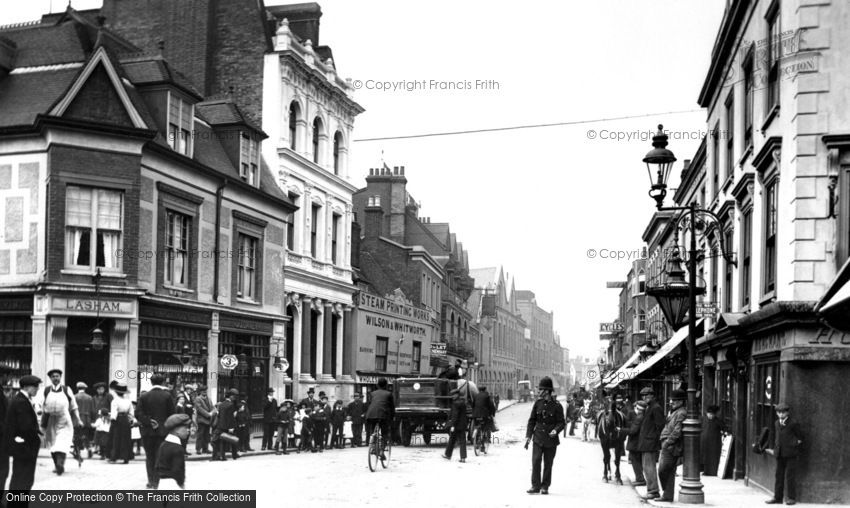 Romford, High Street 1910