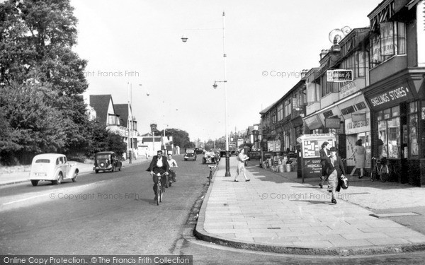 Photo of Romford, Hornchurch Road c.1950