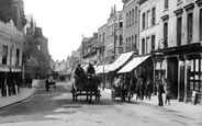 Horse Drawn Traffic, High Street 1908, Romford