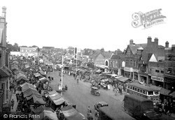 Market Place c.1950, Romford