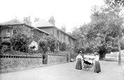 Quaint Cottages On High Road 1908, Romford