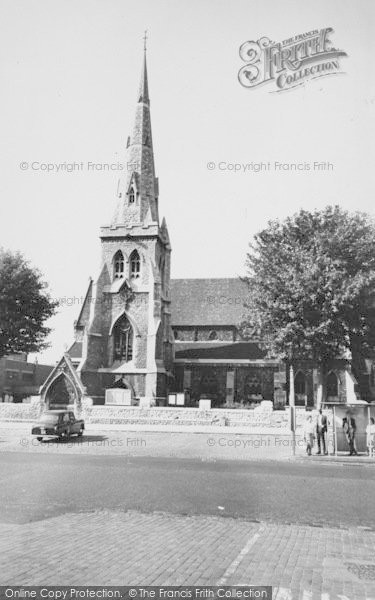 Photo of Romford, St Edward's Church c.1965