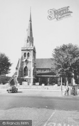 St Edward's Church c.1965, Romford