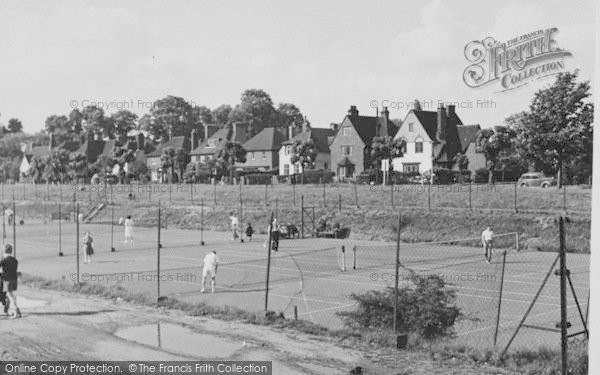 Photo of Romford, Tennis Courts c.1950