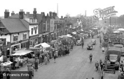 The Market c.1950, Romford