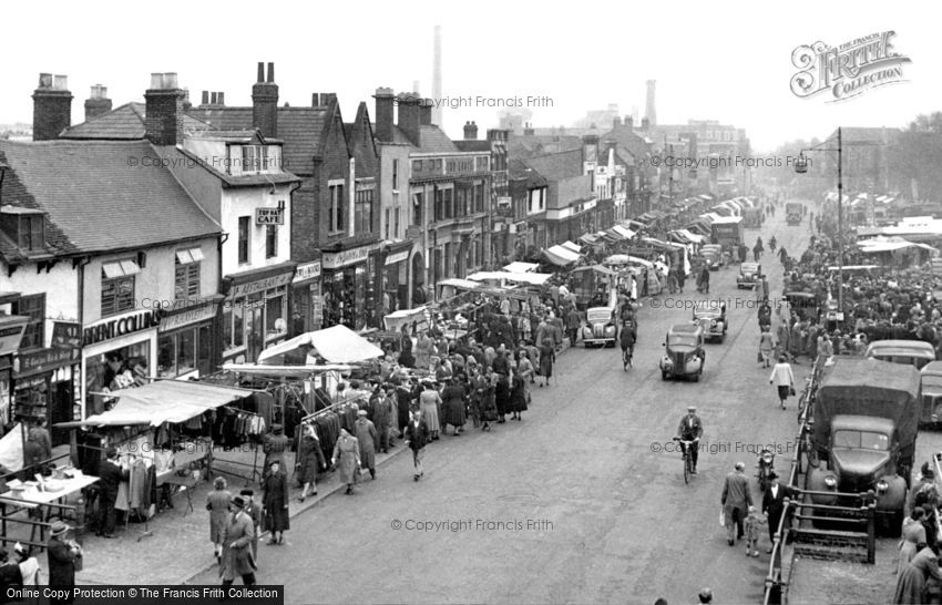 Romford, the Market c1950