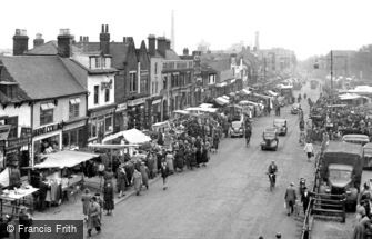 Romford, the Market c1950