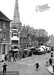 The Market Place c.1950, Romford