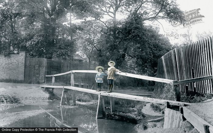 Photo of Romford, The River Rom At Stickleback Lane 1908