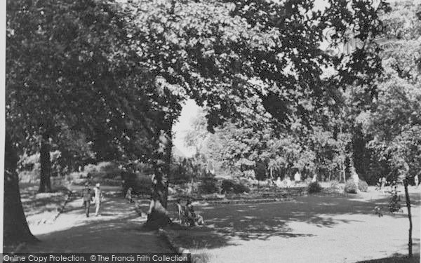 Photo of Romford, The Rockery, Raphael Park c.1950
