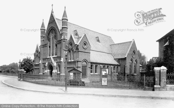 Photo of Romford, The Trinity Wesleyan Chapel 1908