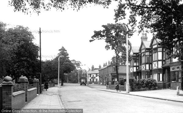 Photo of Romiley, Compstall Road c.1955