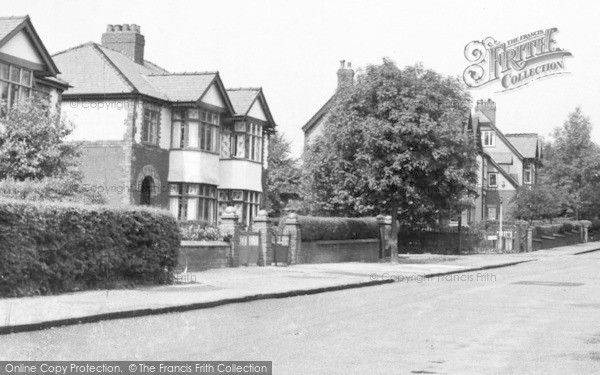 Photo of Romiley, Semi Detached House, Sandy Lane c.1950