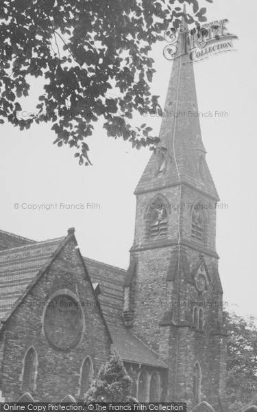 Photo of Romiley, St Chad's Church c.1950