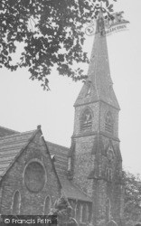 St Chad's Church c.1950, Romiley