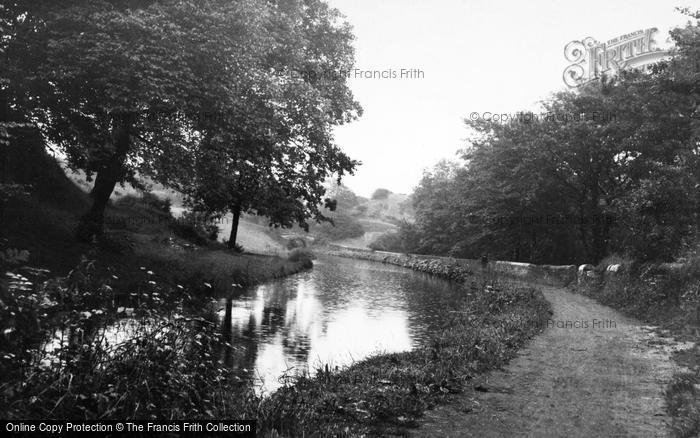 Photo of Romiley, The Canal c.1950