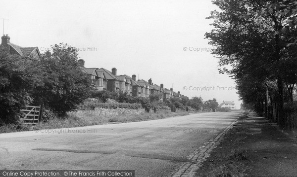 Photo of Romiley, Werneth Road c.1955