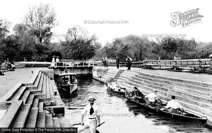 Photo of Romney Lock, 1906