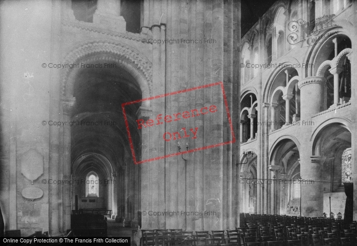 Photo of Romsey, Abbey, Across Nave 1911
