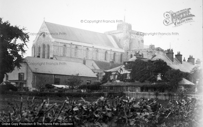 Photo of Romsey, Abbey c.1893