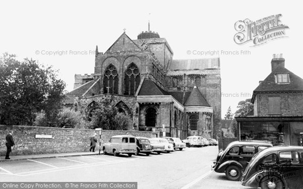 Photo of Romsey, Abbey c.1960