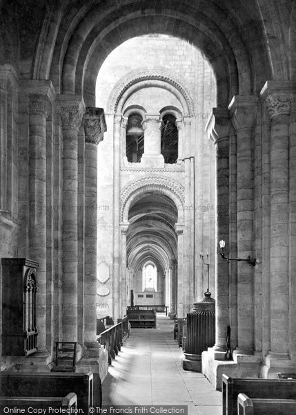 Photo of Romsey, Abbey, South Aisle West 1911