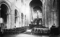 Abbey, The Nave c.1893, Romsey