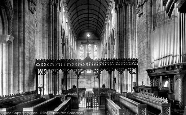 Photo of Romsey, Abbey, The Screen And Choir 1899
