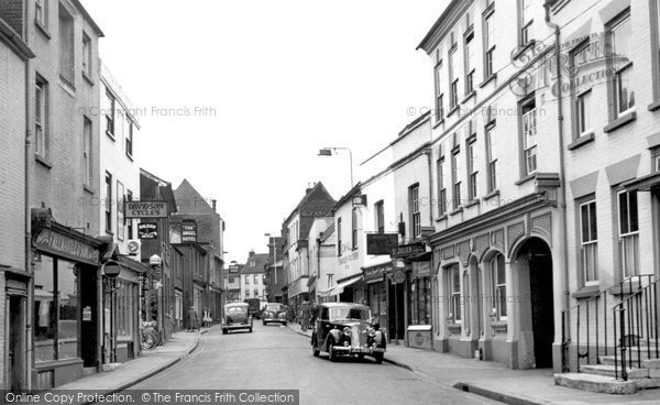 Photo of Romsey, Bell Street c.1955