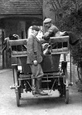 Carriage At The White Horse Hotel 1903, Romsey