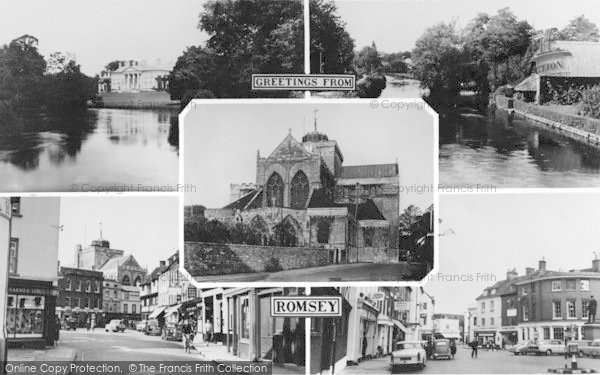 Photo of Romsey, Composite c.1965