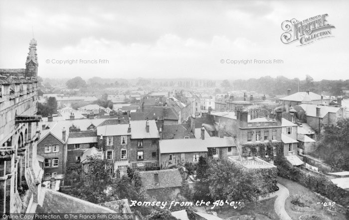 Photo of Romsey, From The Abbey 1904
