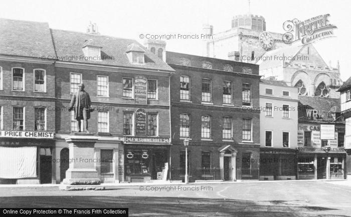 Photo of Romsey, Market Place 1899