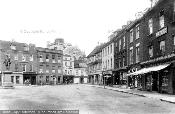 Photo of Romsey, Market Place 1903