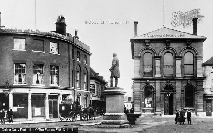 Photo of Romsey, Market Place 1904