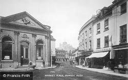 Market Place c.1893, Romsey