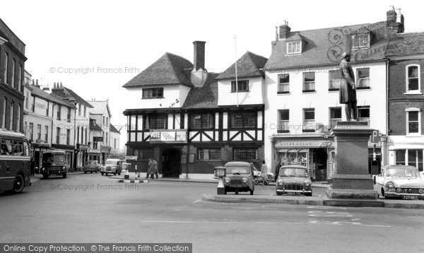 Photo of Romsey, Market Place c.1965