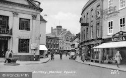 Market Square c.1950, Romsey